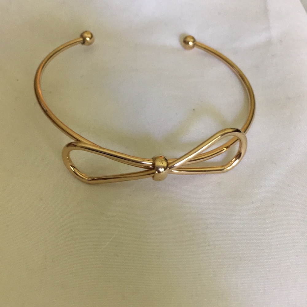 Bow cuff bracelet